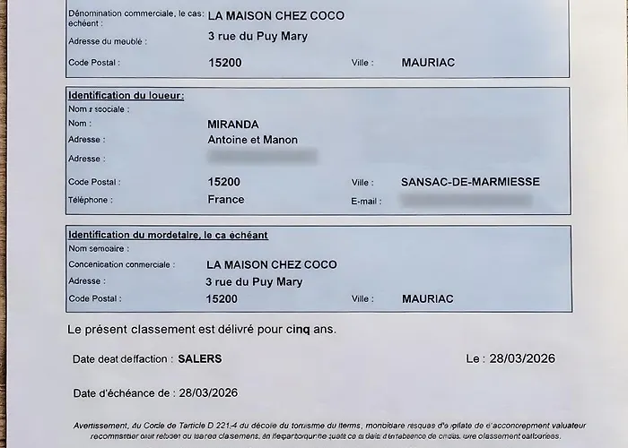 Maison Chez Coco Дом отдыха